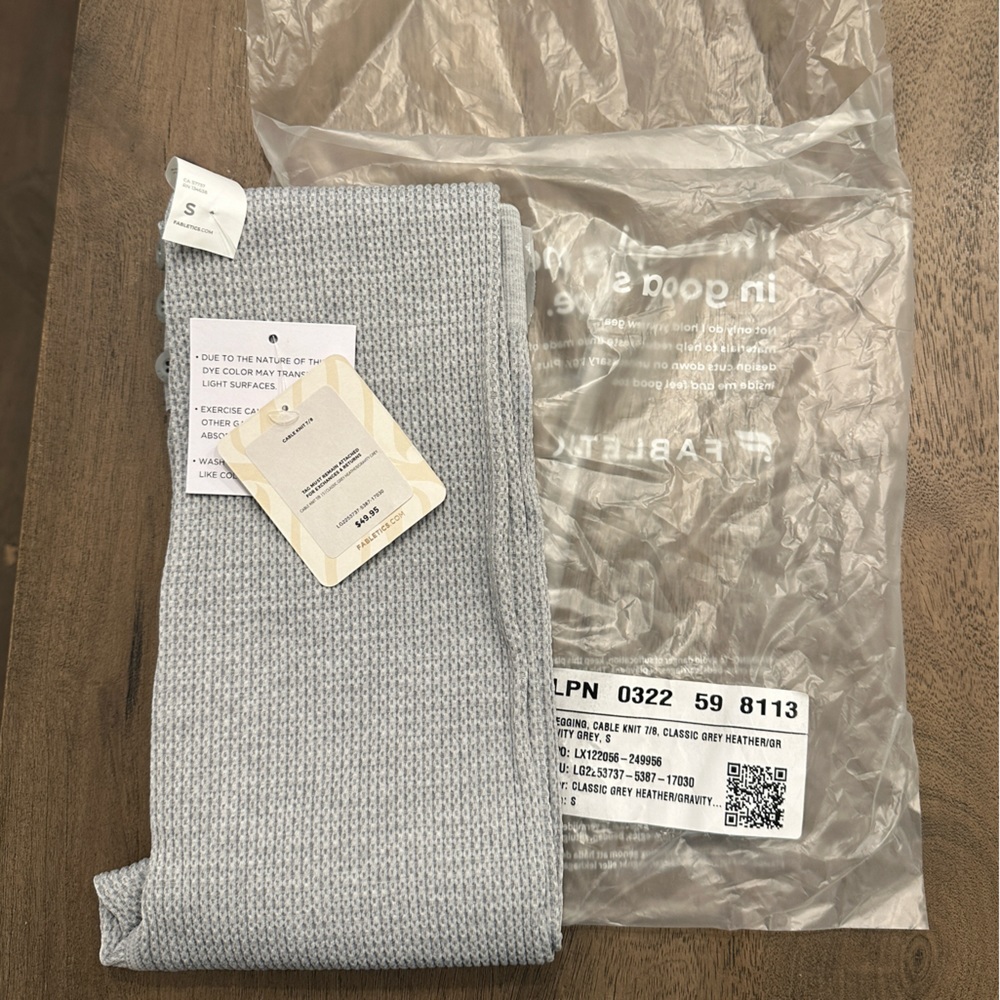 Cable Knit 7/8 Legging